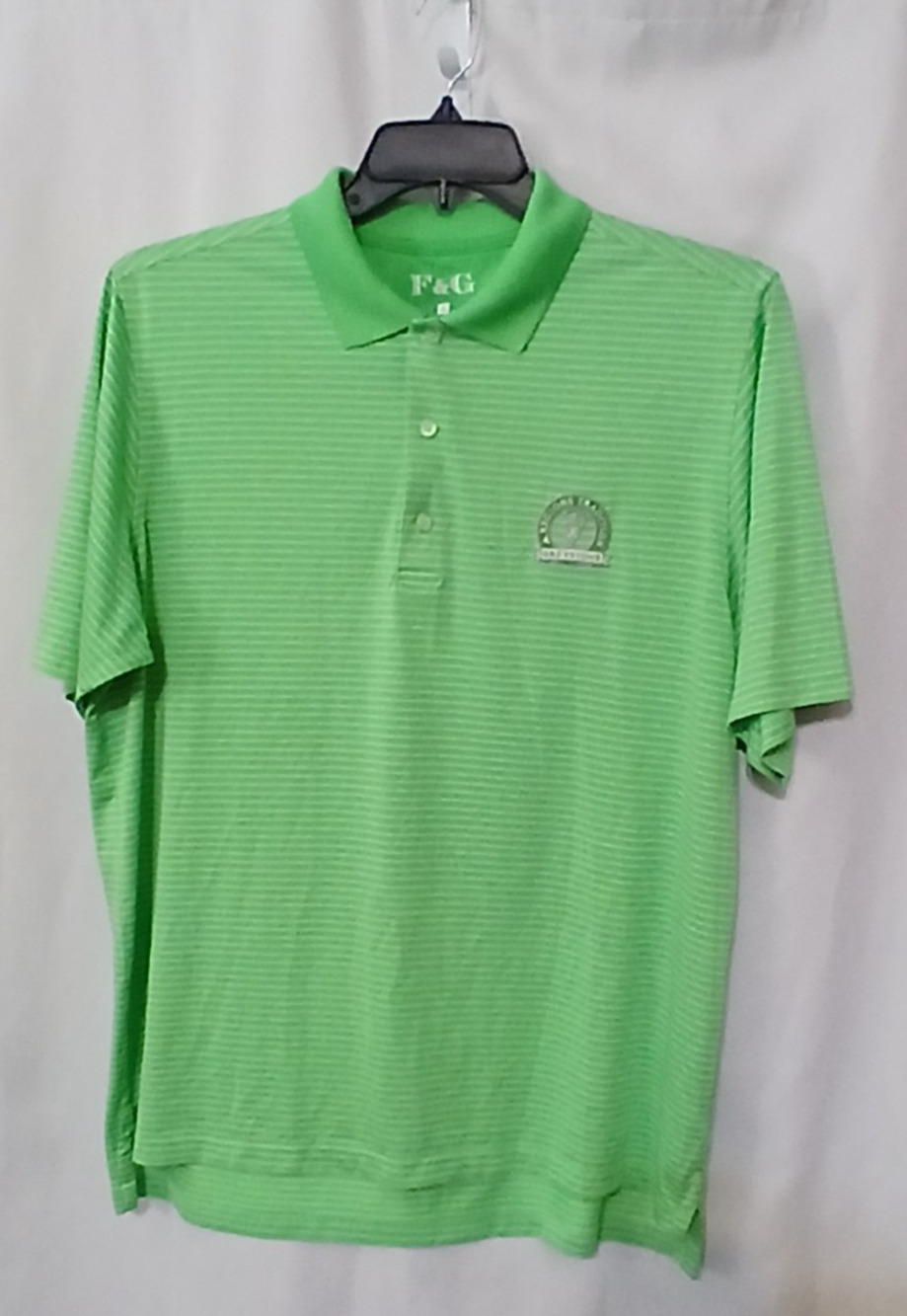 Regions Tradition Greystone Wicking Old Money Shirt Mens L Golf Preppy Classic